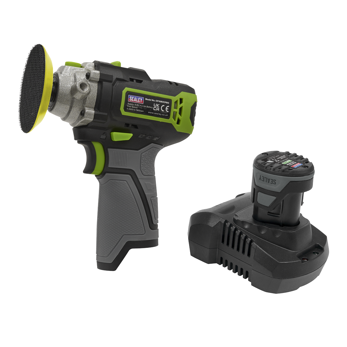 SV10.8 Series 75mm Cordless Polisher Kit 10.8V 2Ah