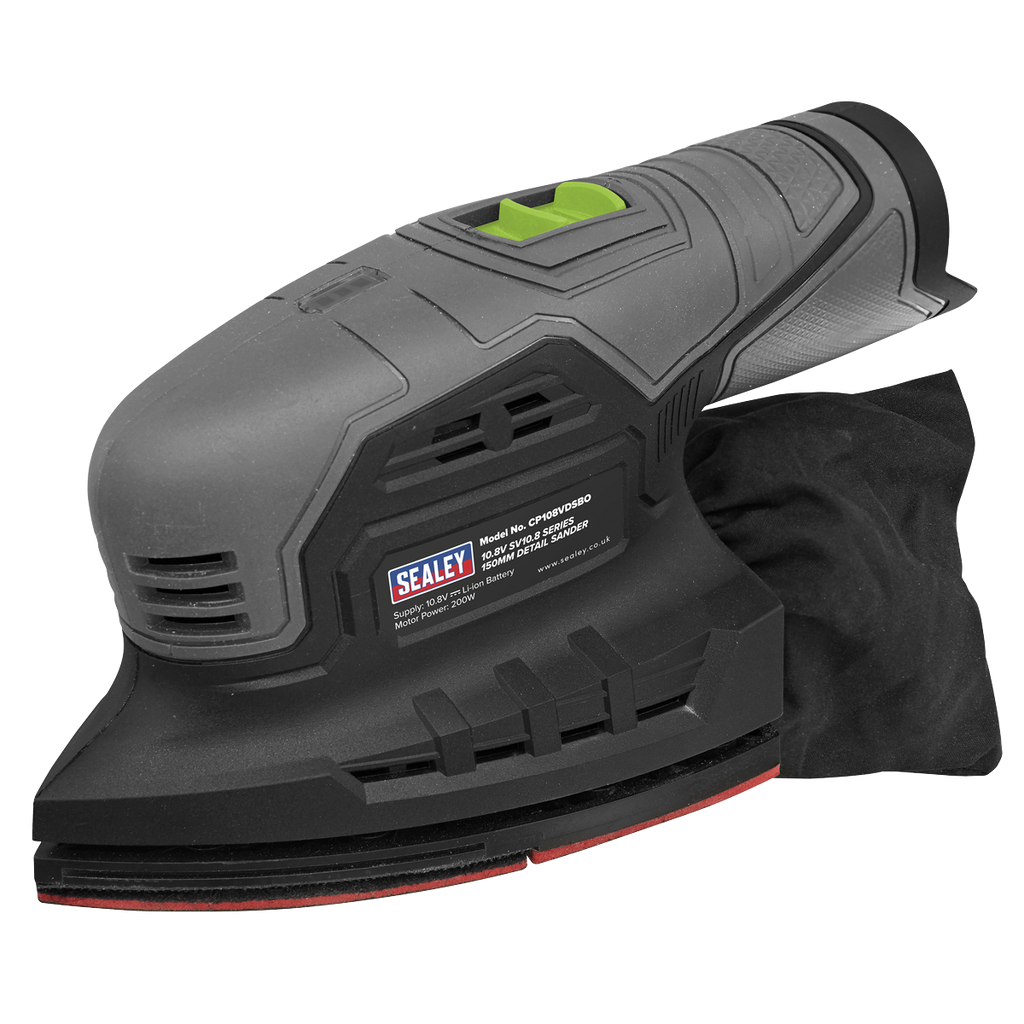 SV10.8 Series 150mm Cordless Detail Sander Kit 10.8V 2Ah
