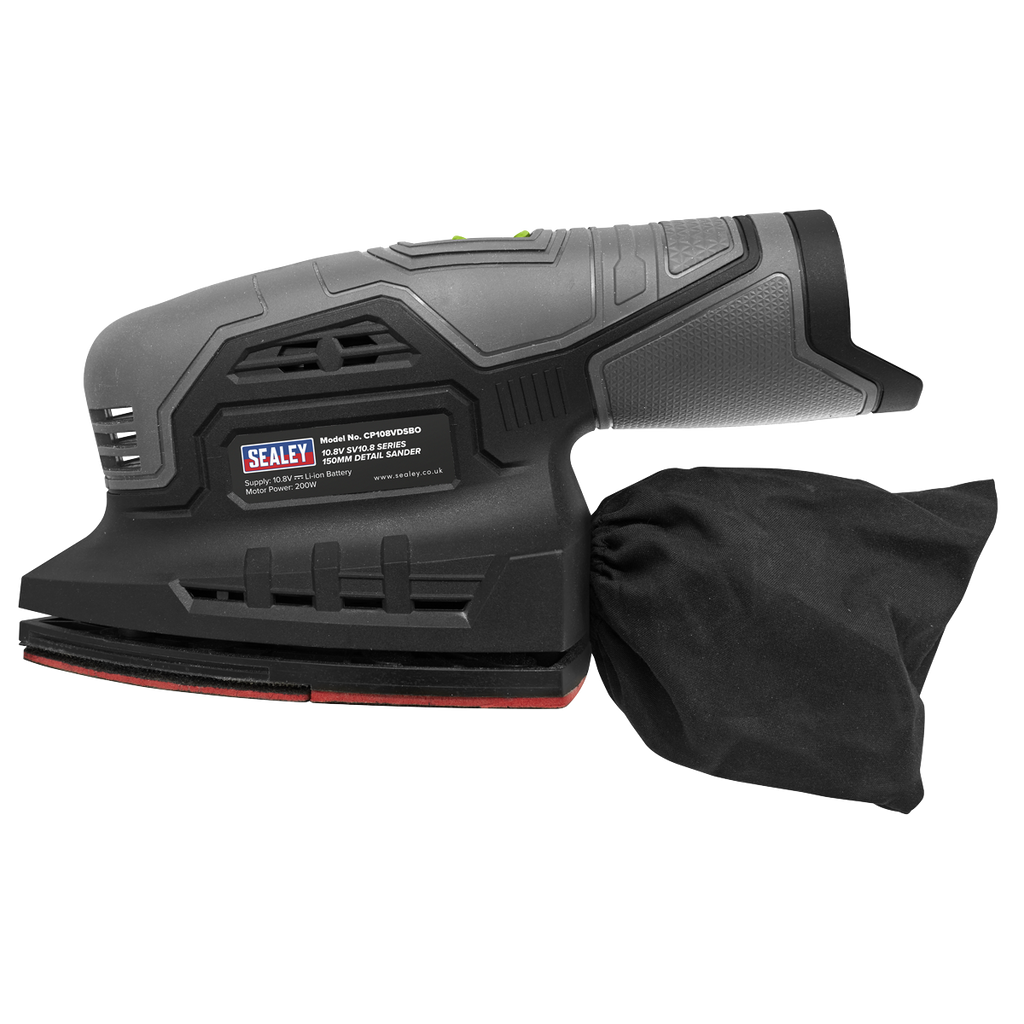 SV10.8 Series 150mm Cordless Detail Sander Kit 10.8V 2Ah