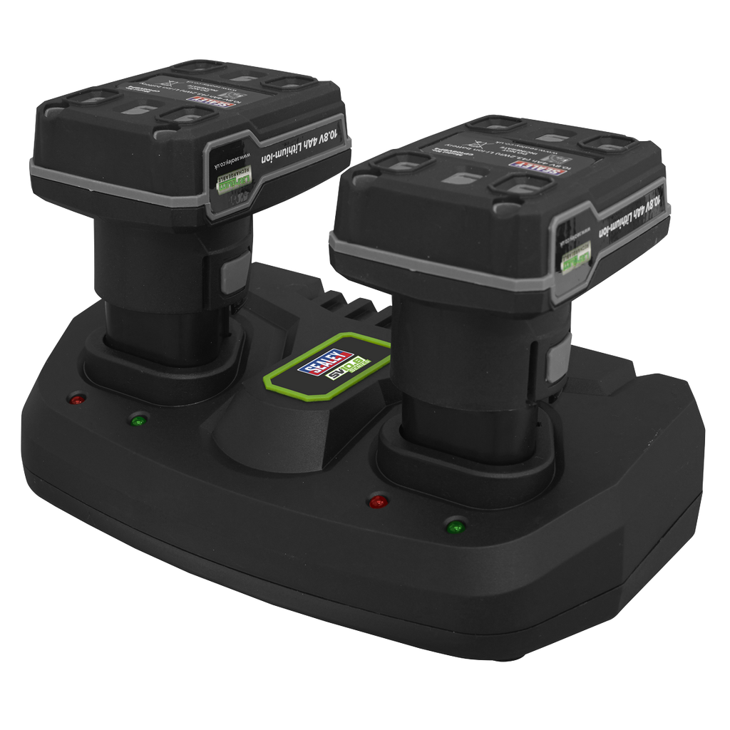 Fast Charge Dual Battery Charger for 10.8V SV10.8 Series