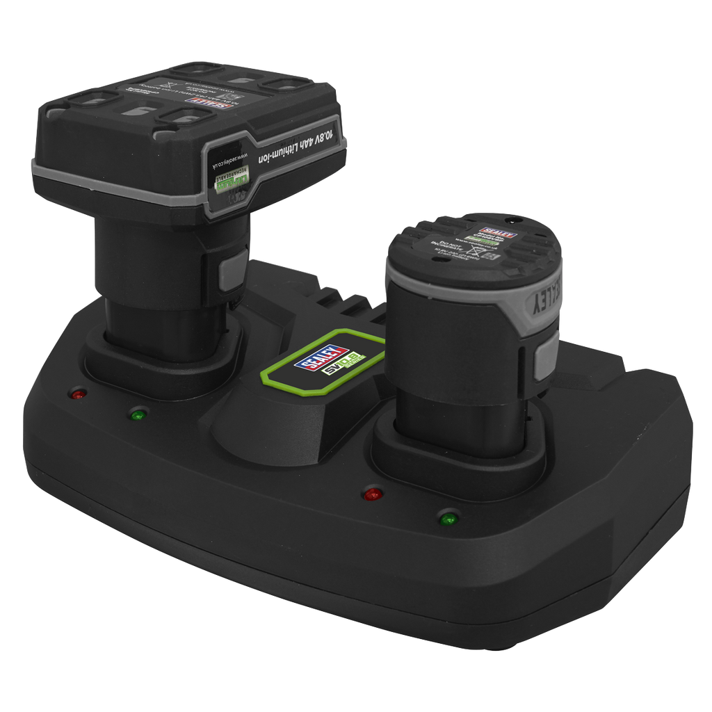 Fast Charge Dual Battery Charger for 10.8V SV10.8 Series