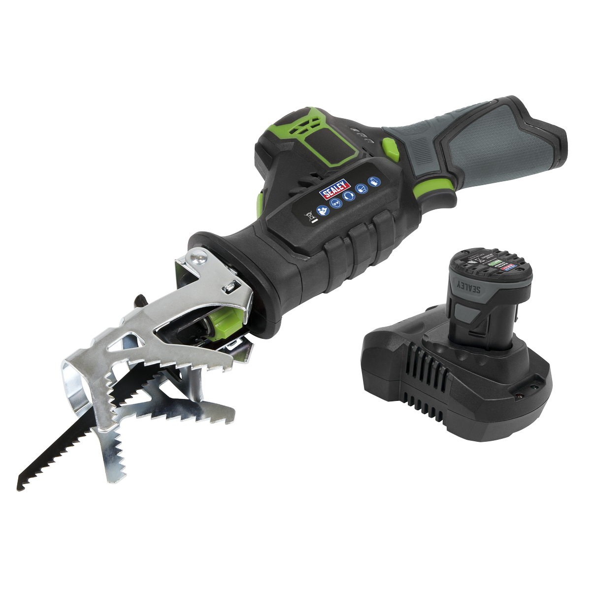 SV10.8 Series Cordless Reciprocating Saw Kit 10.8V 2Ah