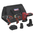 3 x SV12 Series Cordless Power Tool Kit 12V - 2 Batteries