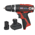 SV12 Series 10mm Cordless Combi Drill Kit 12V 2Ah - 2 Batter
