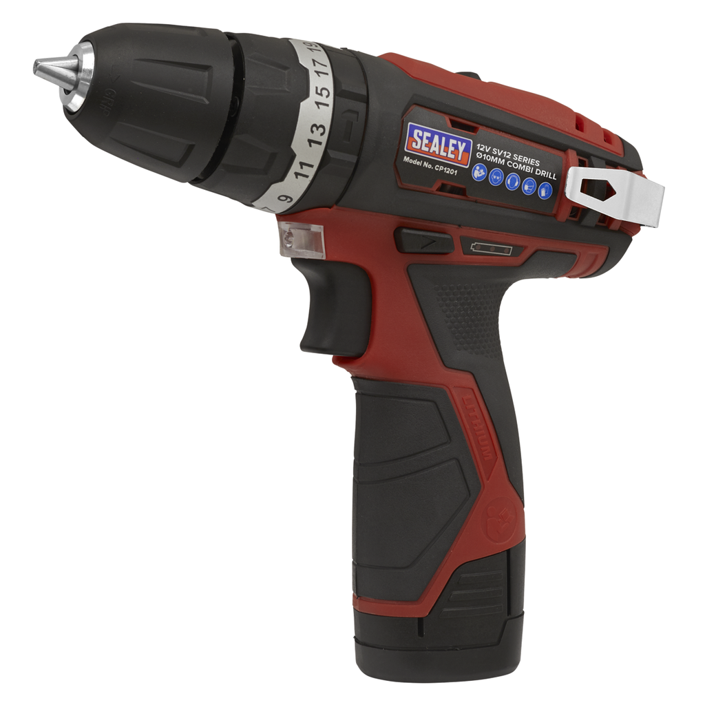 SV12 Series 10mm Cordless Combi Drill 12V - Body Only