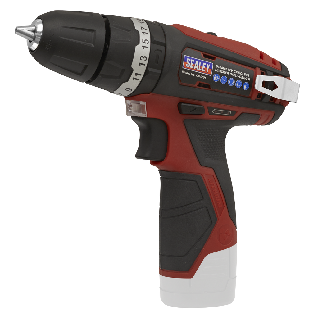 SV12 Series 10mm Cordless Combi Drill 12V - Body Only