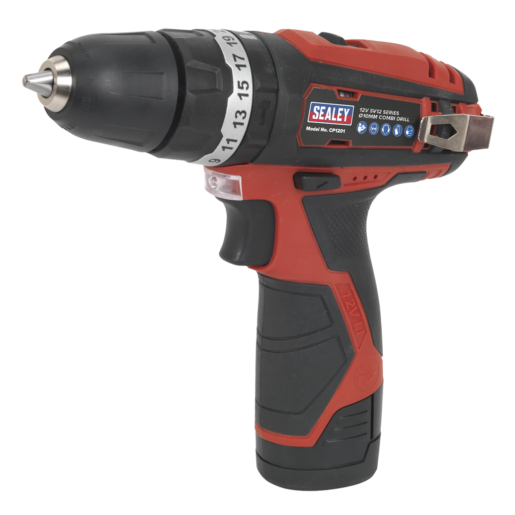 SV12 Series 10mm Cordless Combi Drill 12V - Body Only