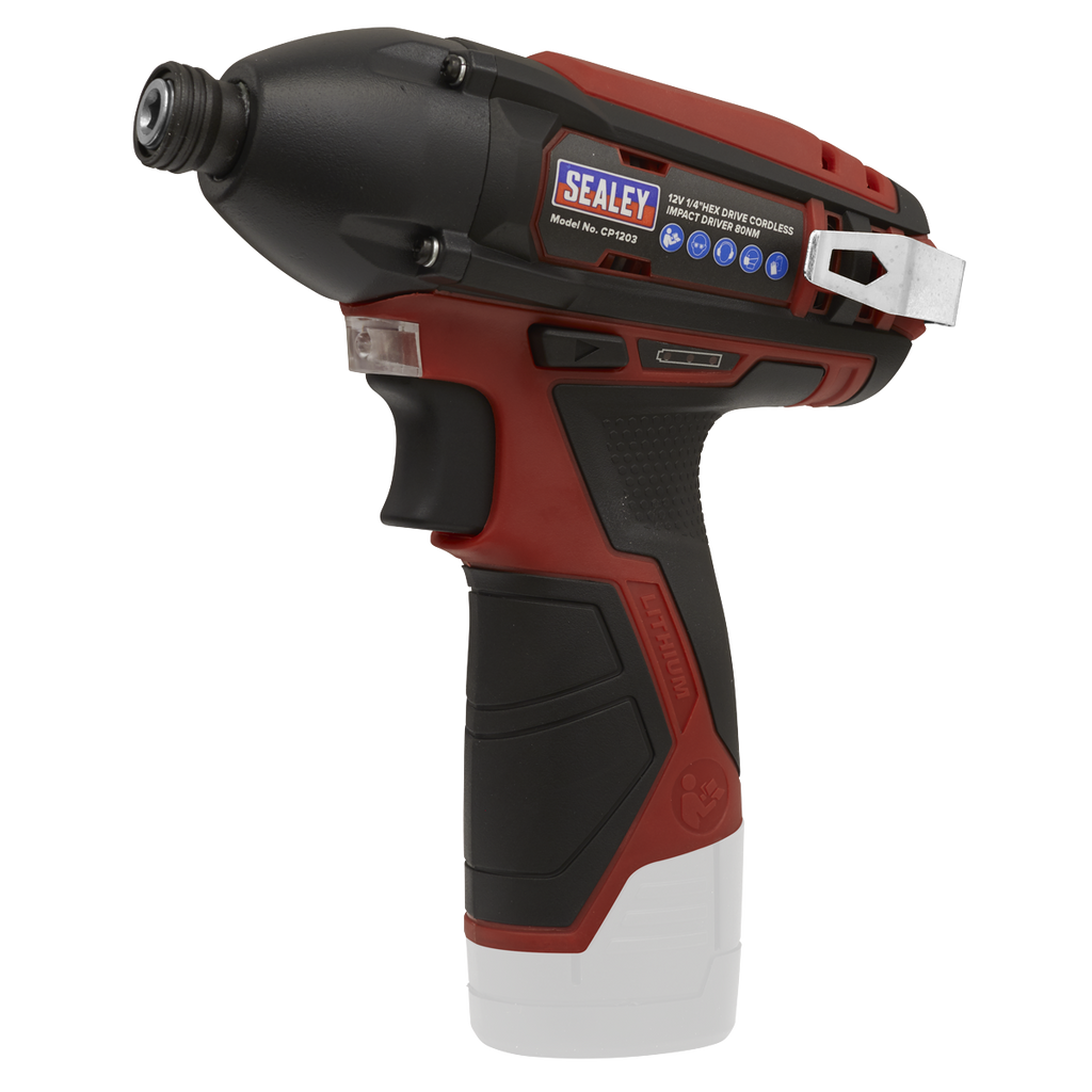 6 x SV12 Series Cordless Power Tool Kit 12V - 2 Batteries