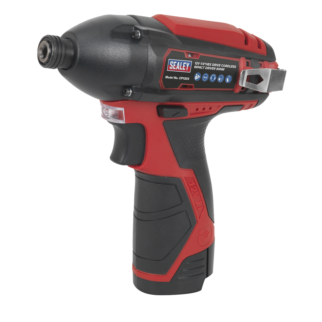 SV12 Series 1/4"Hex Drive Cordless Impact Driver 12V - Body