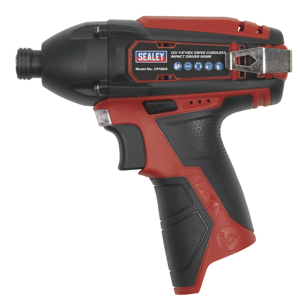 SV12 Series 1/4"Hex Drive Cordless Impact Driver 12V - Body
