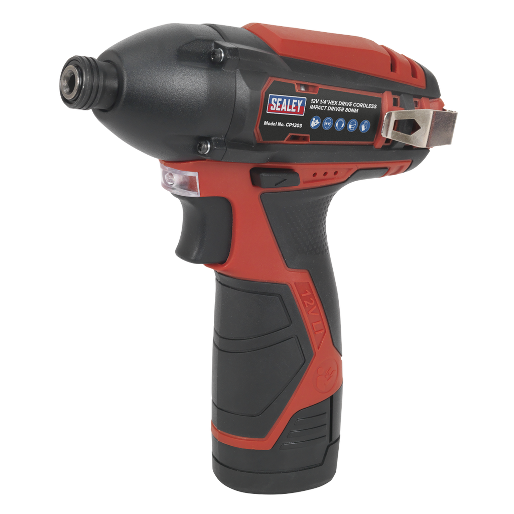 SV12 Series 1/4"Hex Drive Cordless Impact Driver 12V - Body