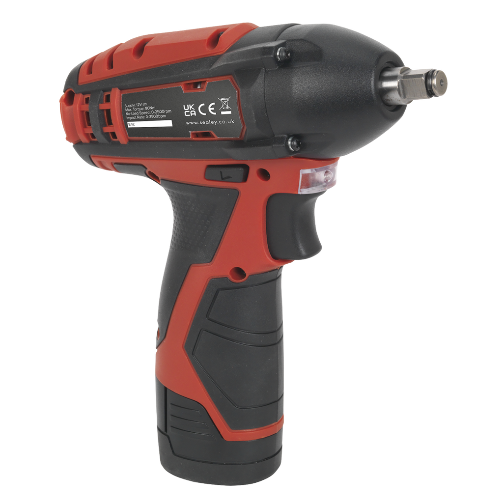 SV12 Series 3/8"Sq Drive Cordless Impact Wrench 12V - Body O