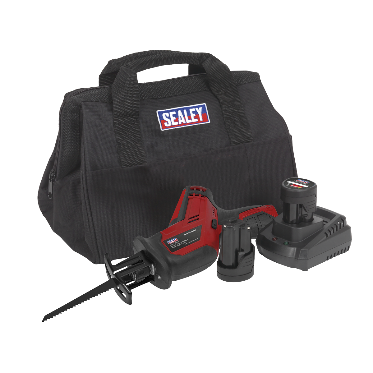SV12 Series Cordless Reciprocating Saw Kit 12V 2Ah - 2 Batte