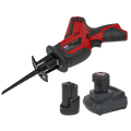SV12 Series Cordless Reciprocating Saw Kit 12V 2Ah - 2 Batte