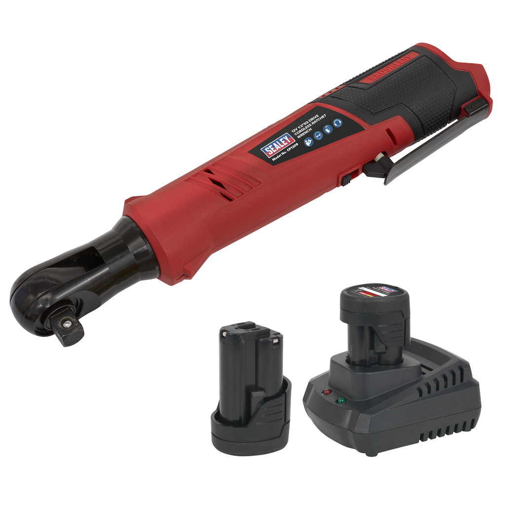 SV12 Series 1/2Sq Drive Cordless Ratchet Wrench Kit 12V (CP1209KIT)
