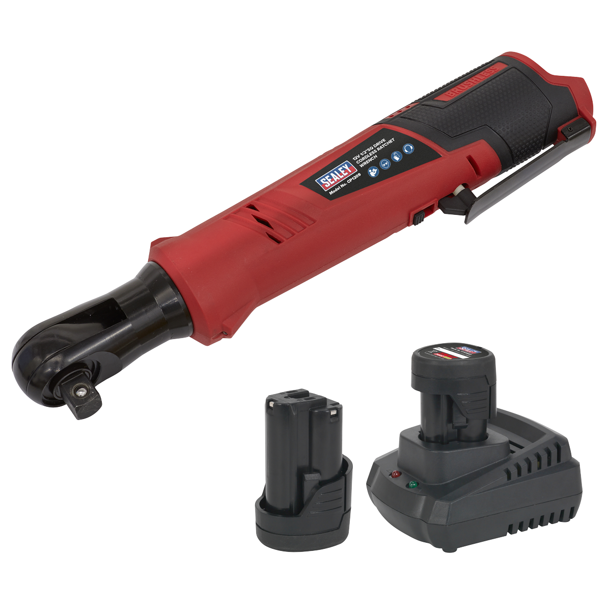 SV12 Series 1/2Sq Drive Cordless Ratchet Wrench Kit 12V (CP1209KIT)