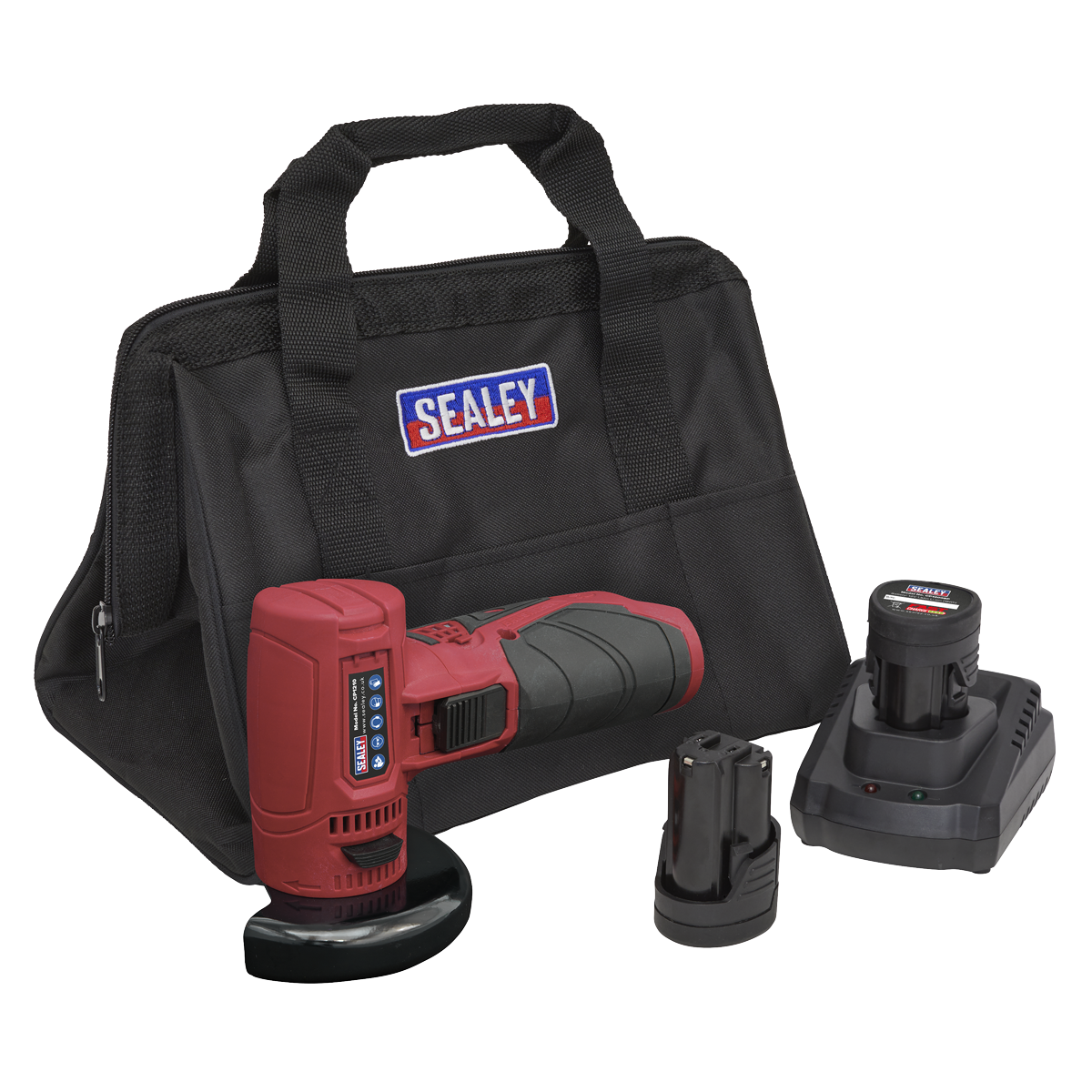 SV12 Series 75mm Cordless Angle Grinder Kit 12V 2Ah - 2 Batt