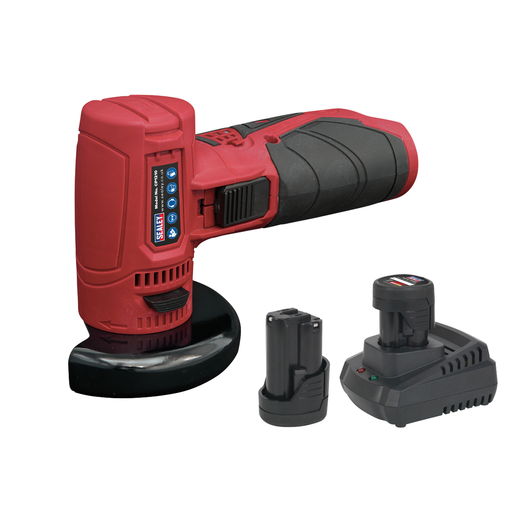 SV12 Series 75mm Cordless Angle Grinder Kit 12V 2Ah - 2 Batt