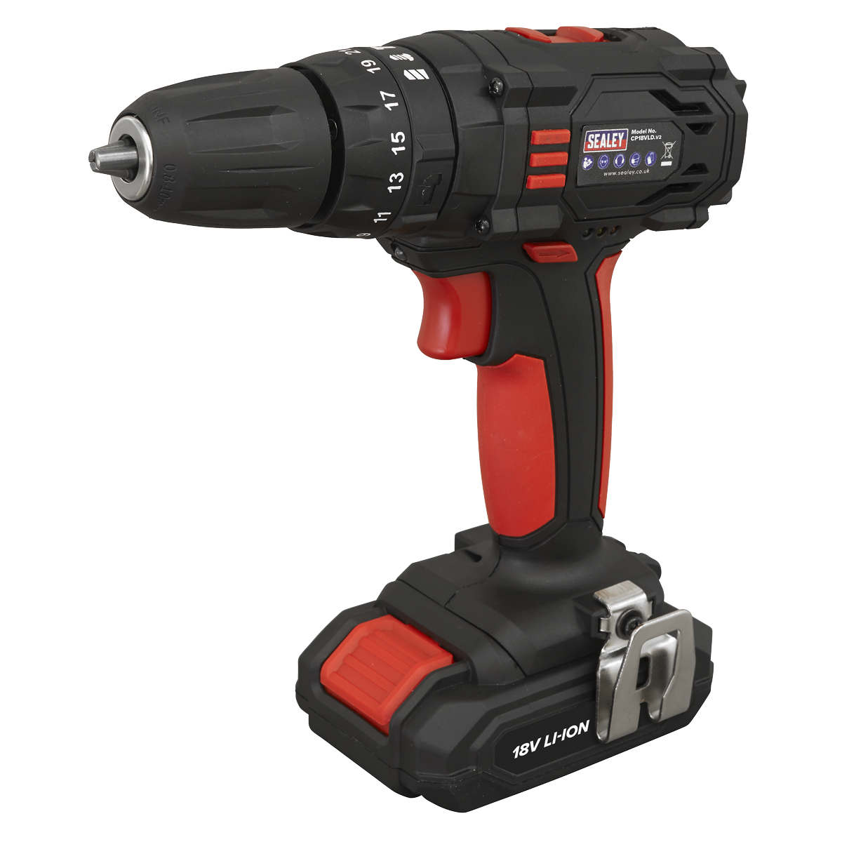 10mm Cordless Combi Drill 18V
