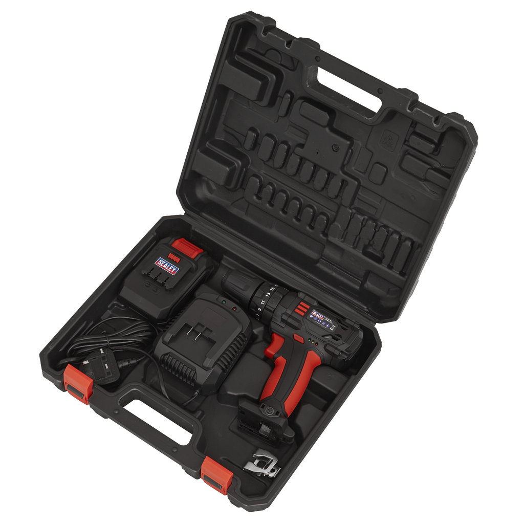10mm Cordless Combi Drill 18V