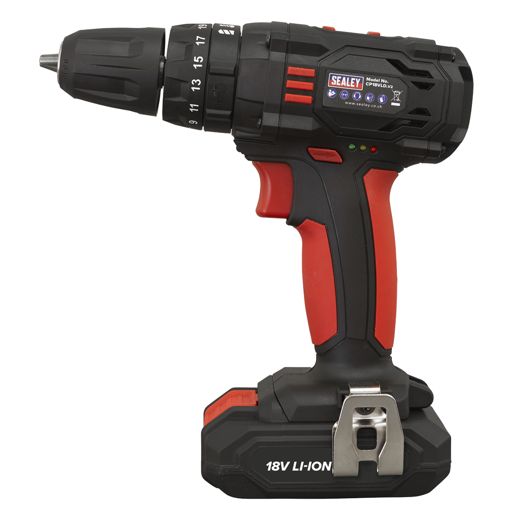 10mm Cordless Combi Drill 18V