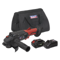 SV20 Series 115mm Cordless Angle Grinder Kit 20V 4Ah
