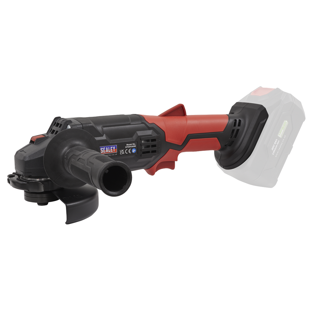 SV20 Series 115mm Cordless Angle Grinder Kit 20V 4Ah - 2 Bat