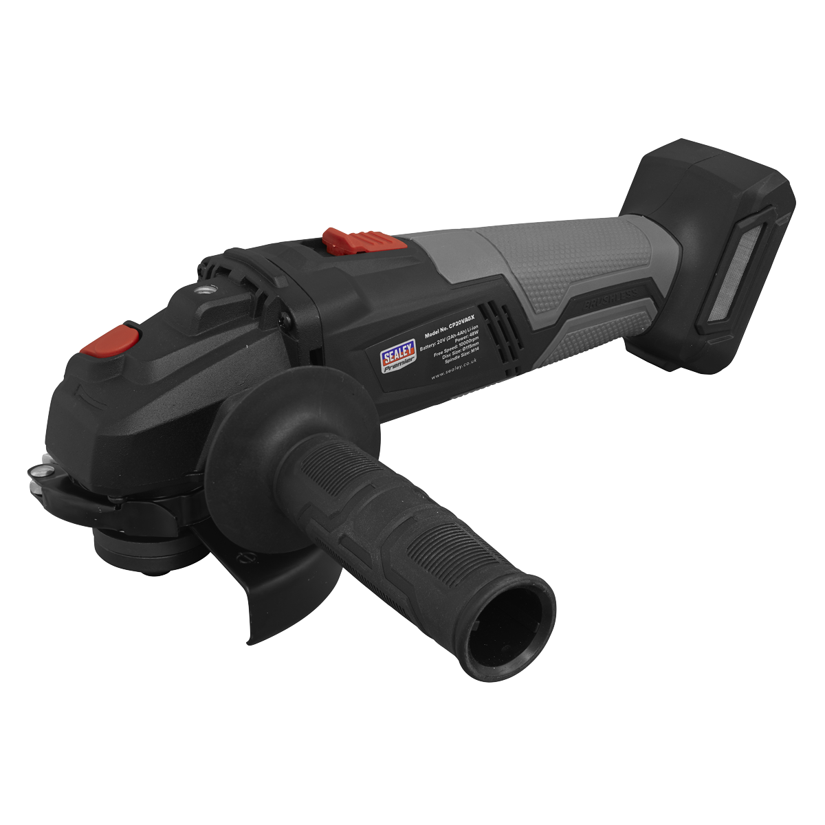 Premier SV20 Series 115mm Brushless Cordless Angle Grinder 2