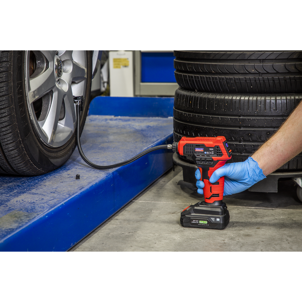 SV20 Series Cordless Tyre Inflator 20V - Body Only