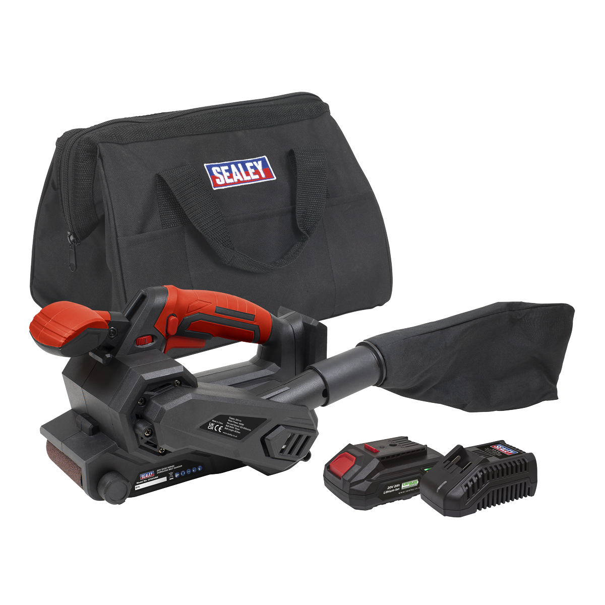 SV20 Series Cordless Belt Sander Kit 20V 2Ah