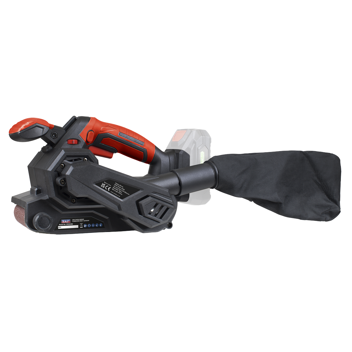 SV20 Series 76mm Cordless Belt Sander Kit 20V - 2 Batteries