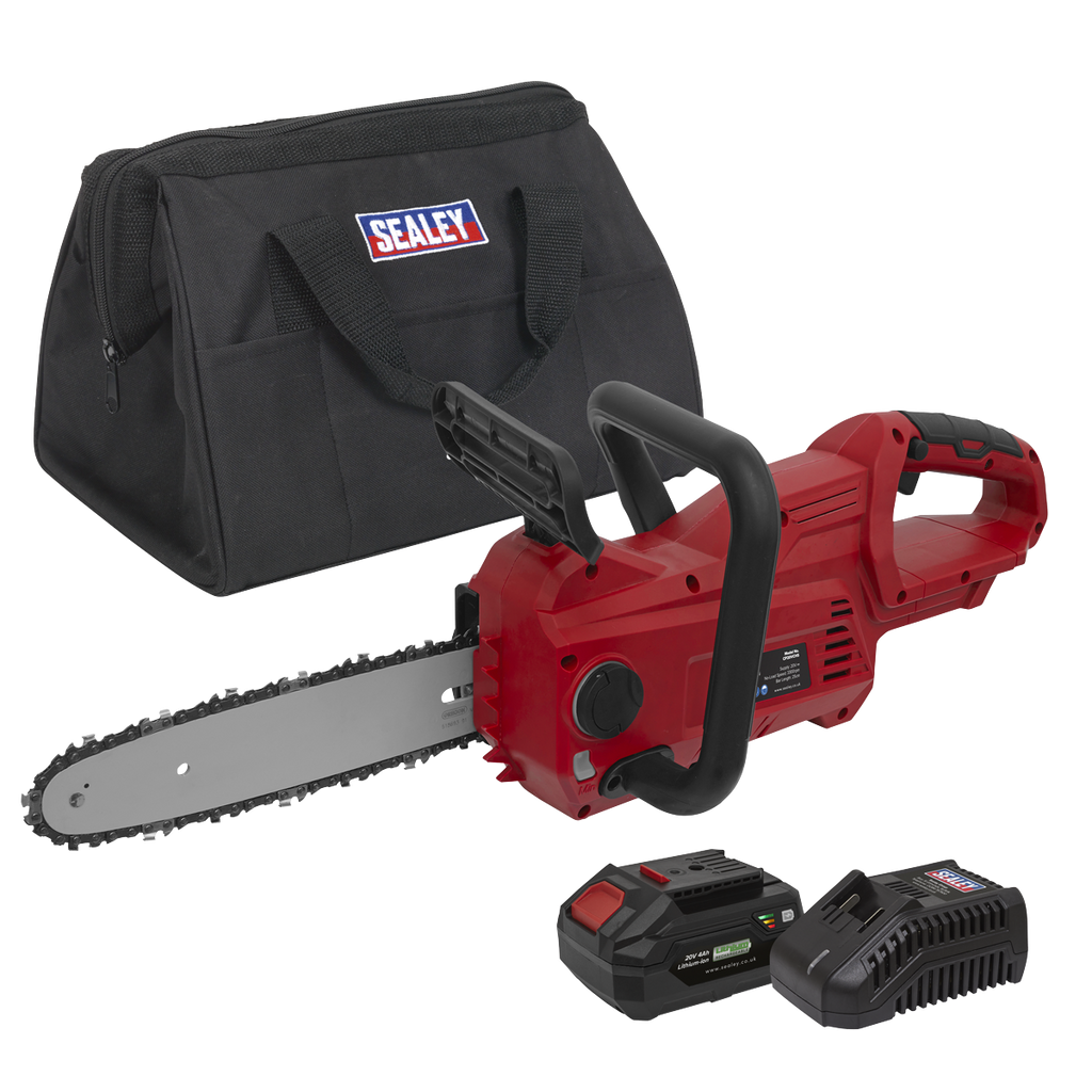 SV20 Series 25cm Cordless Chainsaw Kit 20V 4Ah