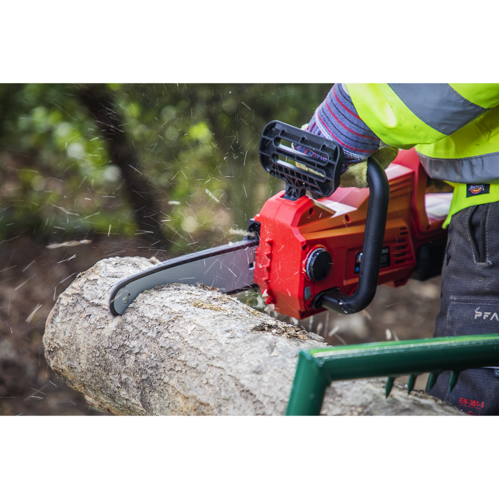 SV20 Series 25cm Cordless Chainsaw Kit 20V 4Ah - 2 Batteries