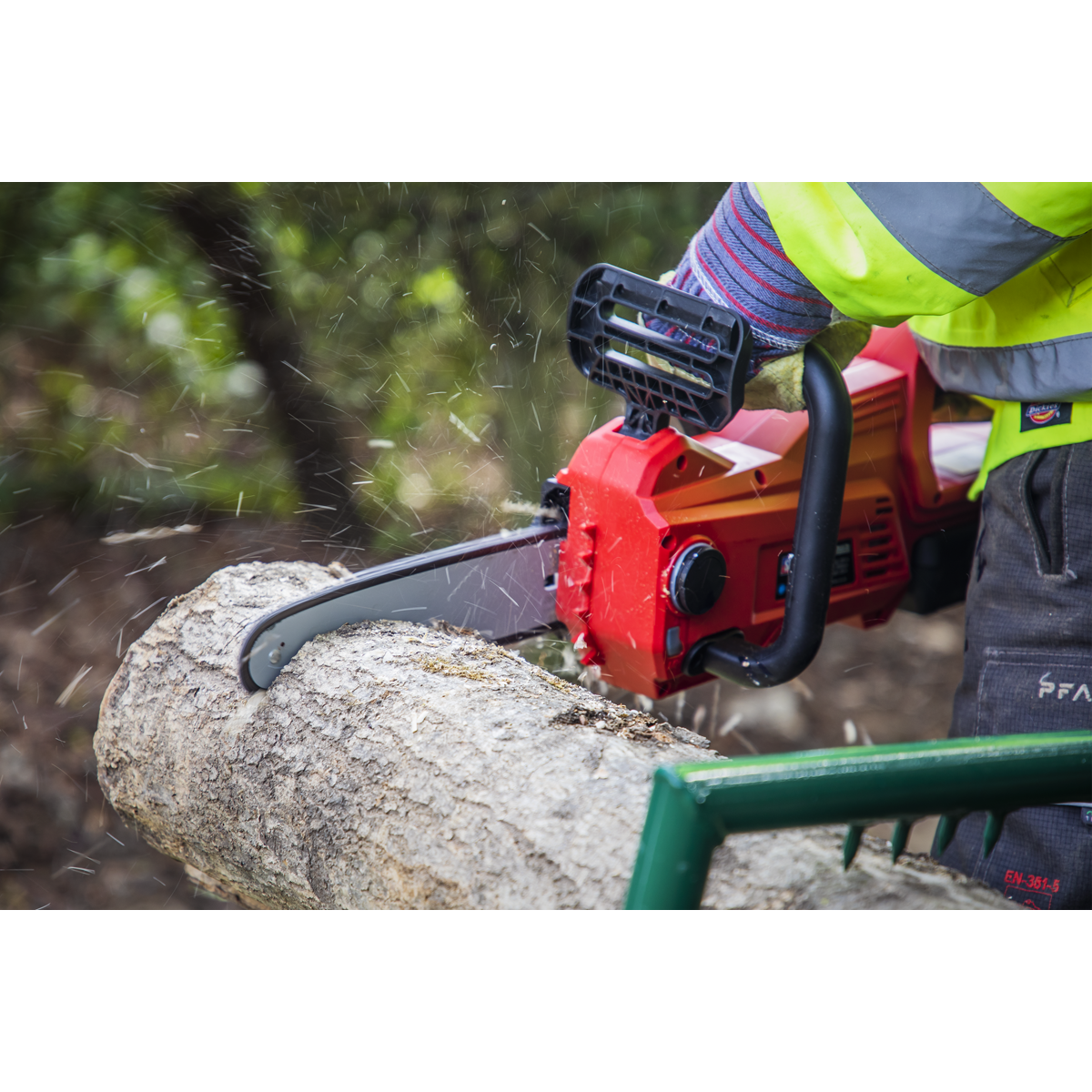 SV20 Series 25cm Cordless Chainsaw Kit 20V 4Ah - 2 Batteries