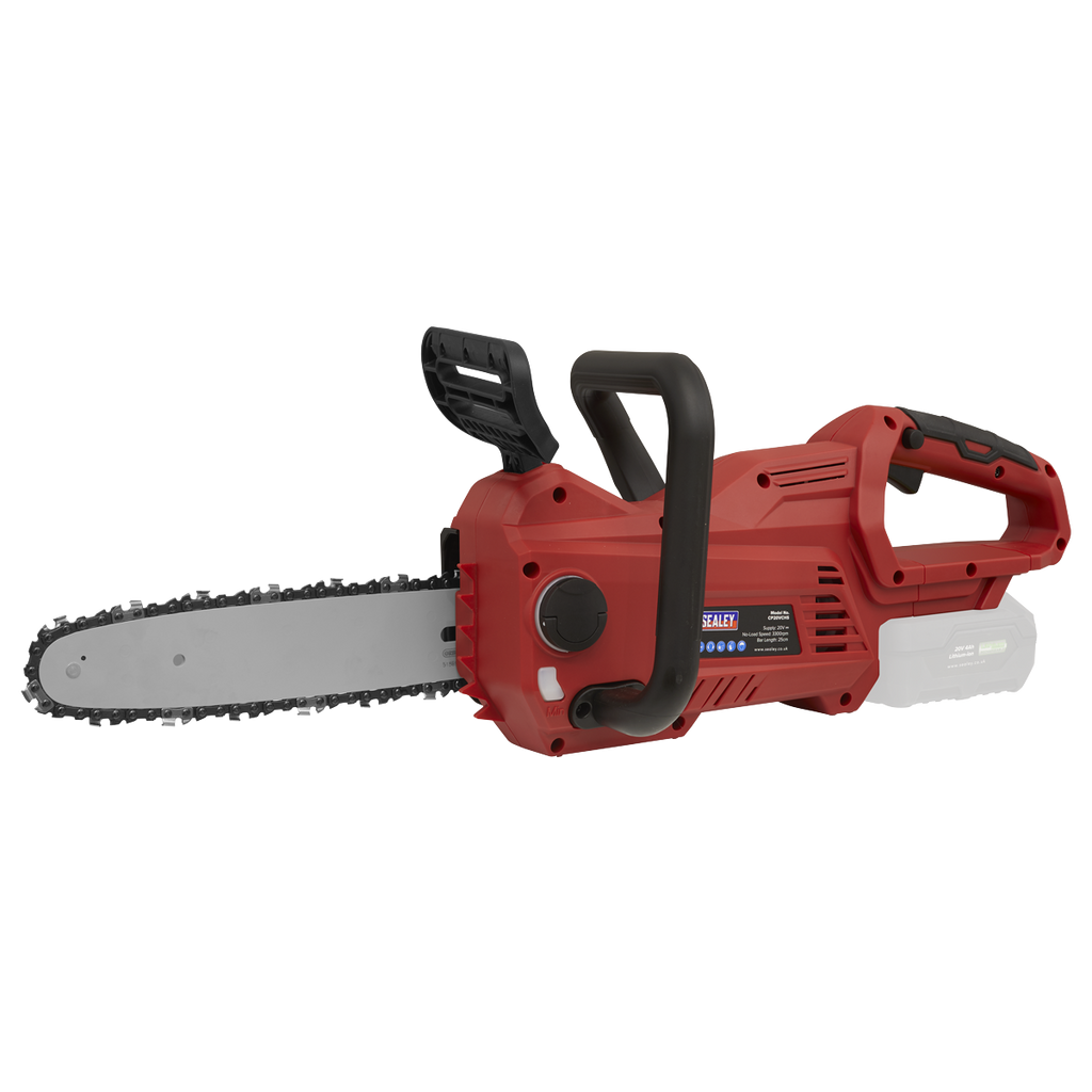 SV20 Series 25cm Cordless Chainsaw Kit 20V 4Ah - 2 Batteries