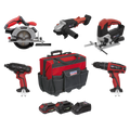 5 x SV20 Series Cordless Power Tool Combo Kit - 2 Batteries