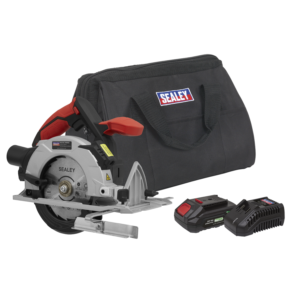 SV20 Series 150mm Cordless Circular Saw Kit 20V 2Ah
