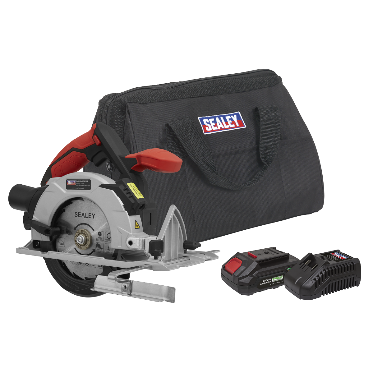 SV20 Series 150mm Cordless Circular Saw Kit 20V 2Ah