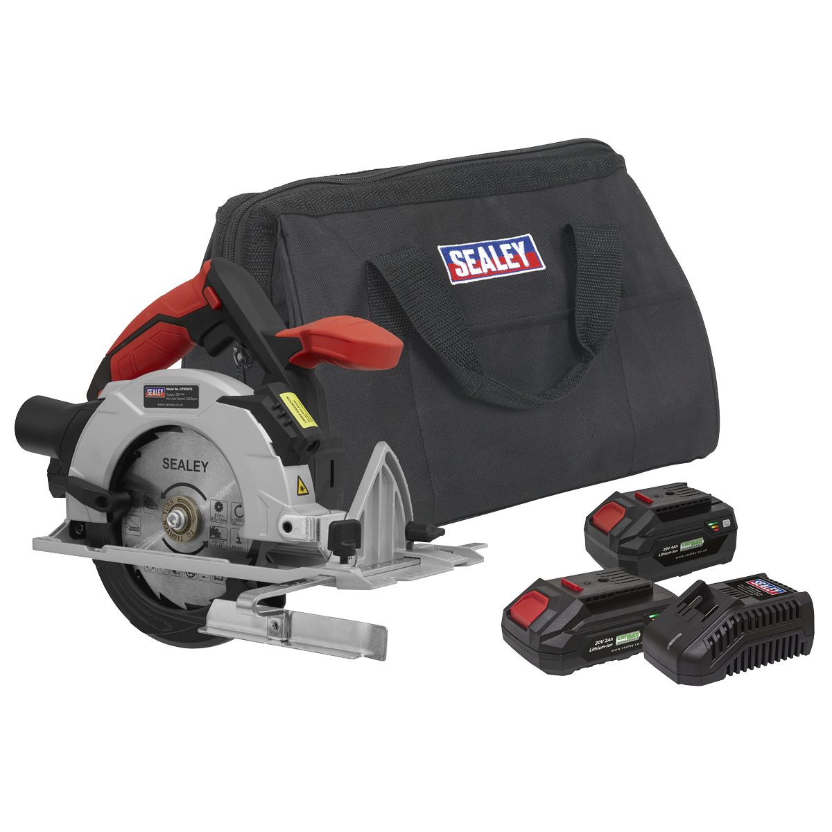 SV20 Series 150mm Cordless Circular Saw Kit 20V - 2 Batterie