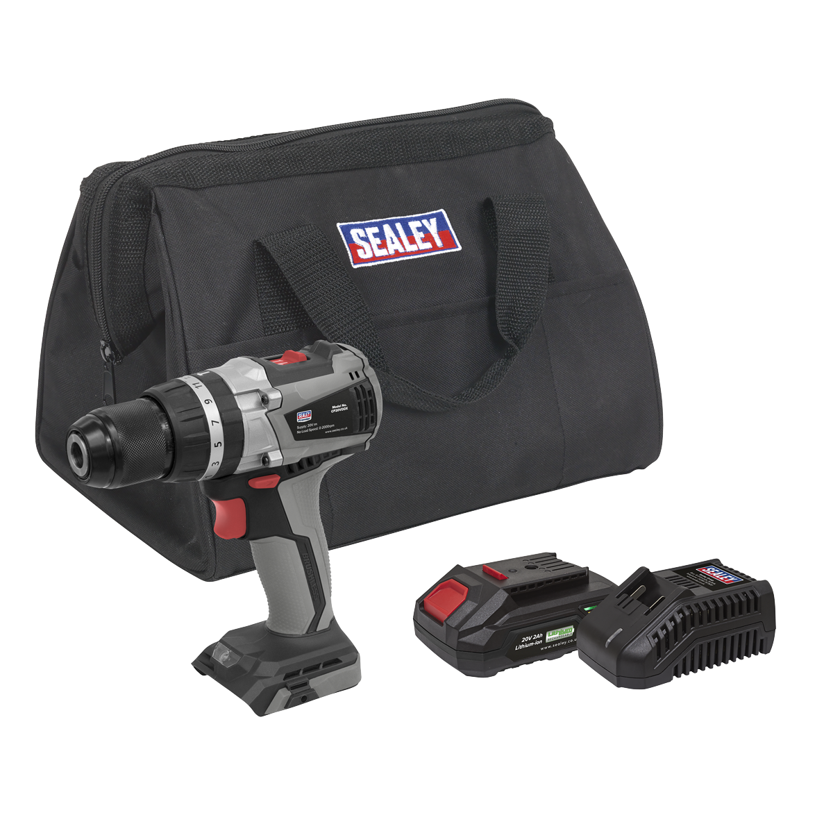 Premier SV20 Series 13mm Brushless Cordless Combi Drill Kit 20V 2Ah