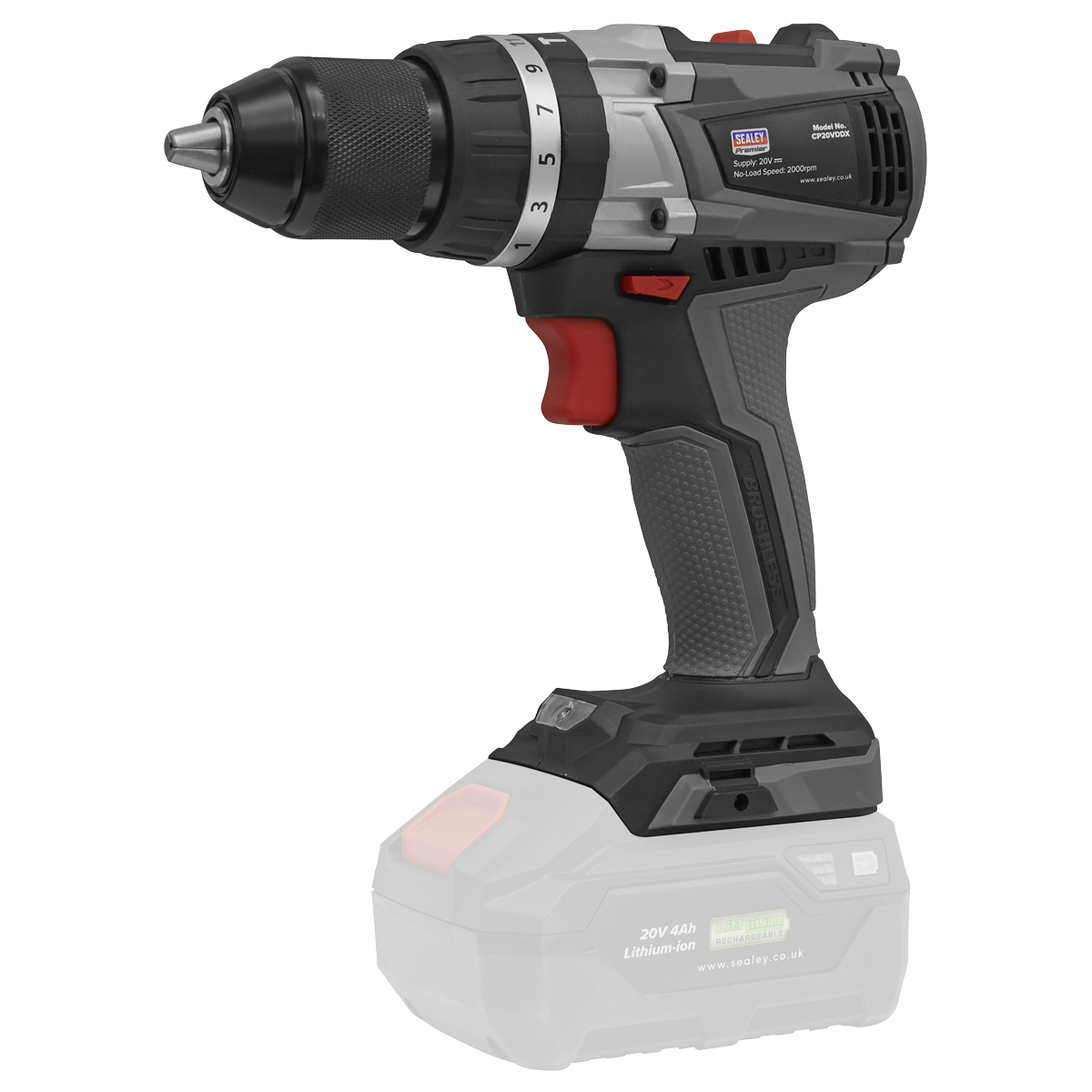 Premier SV20 Series 13mm Brushless Cordless Combi Drill 20V - Body Only