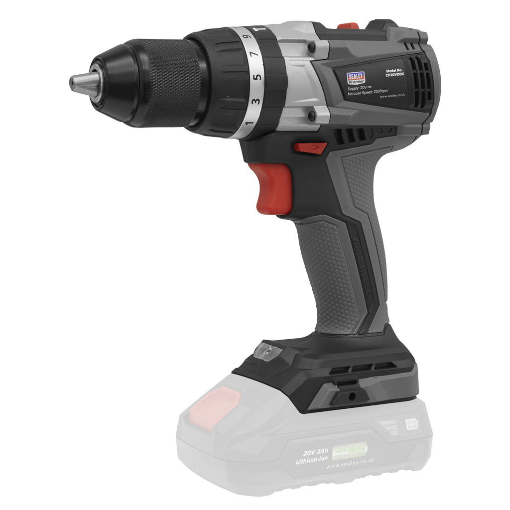 Premier 4 x SV20 Series Cordless Brushless Power Tool Kit 20V Euro Plug - 2 Batteries