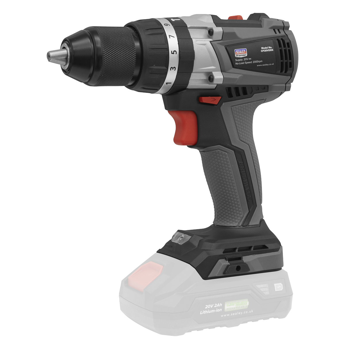 Premier 4 x SV20 Series Cordless Brushless Power Tool Kit 20V Euro Plug - 2 Batteries