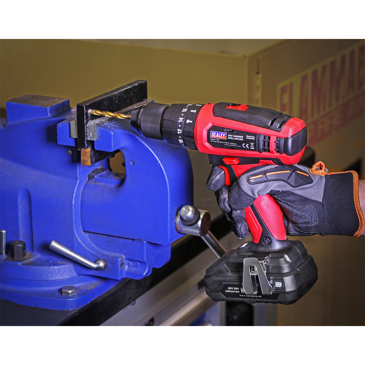 SV20 Series 13mm Cordless Combi Drill 20V - Body Only