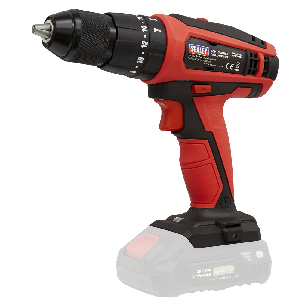 2 x SV20 Series Cordless Router & Combi Drill Kit 20V - 2 Batteries