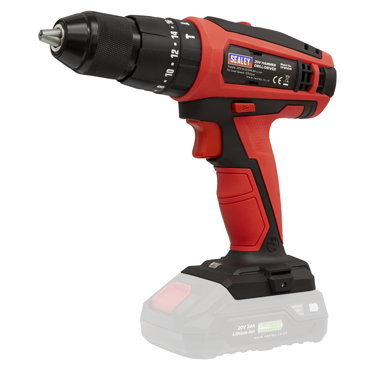 2 x SV20 Series Cordless Router & Combi Drill Kit 20V - 2 Batteries