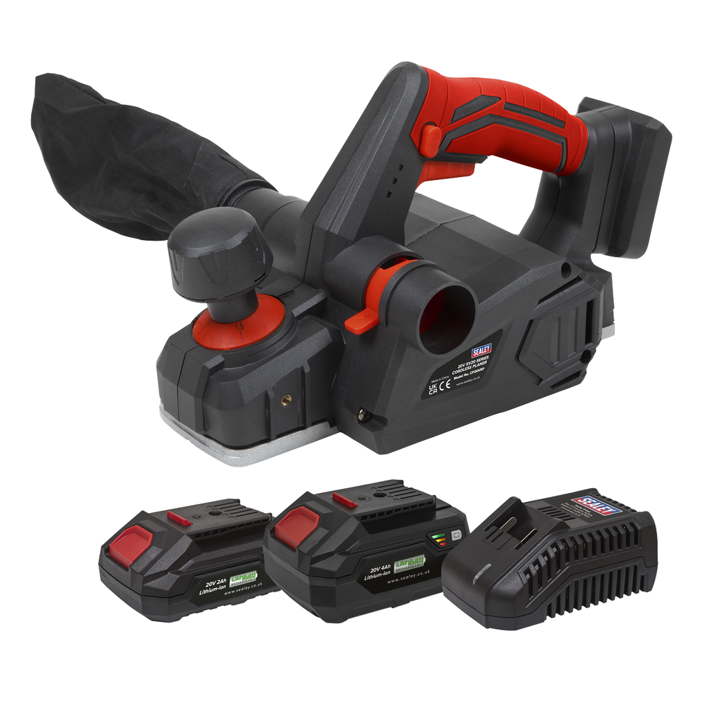 SV20 Series Cordless Planer Kit 20V - 2 Batteries