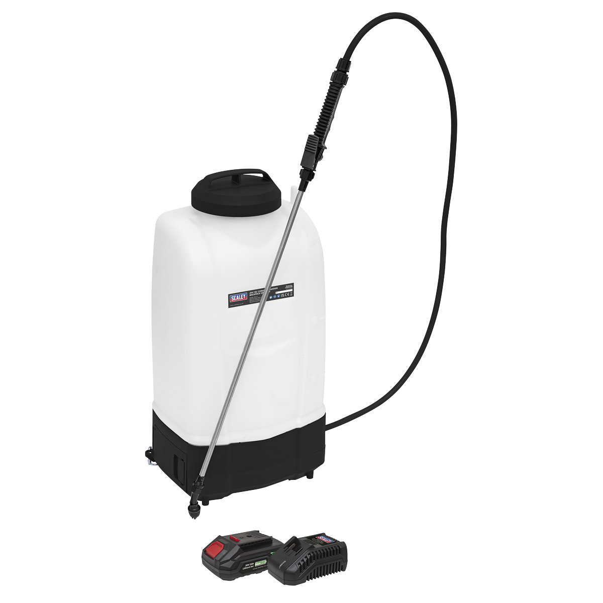 SV20 Series 15L Cordless Garden Backpack Sprayer 20V 2Ah (Factory Refurbished A)