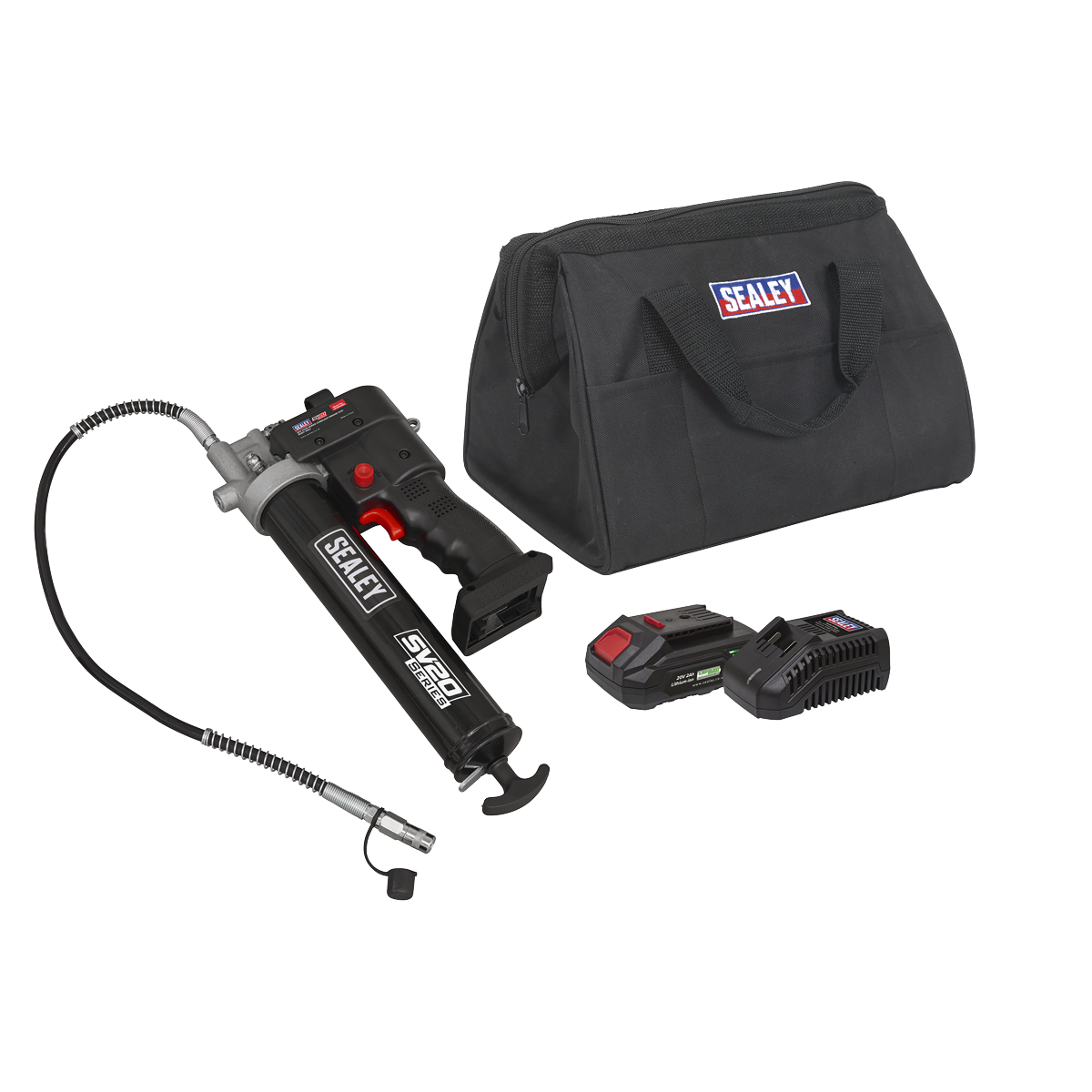 SV20 Series Grease Gun Kit 20V 2Ah