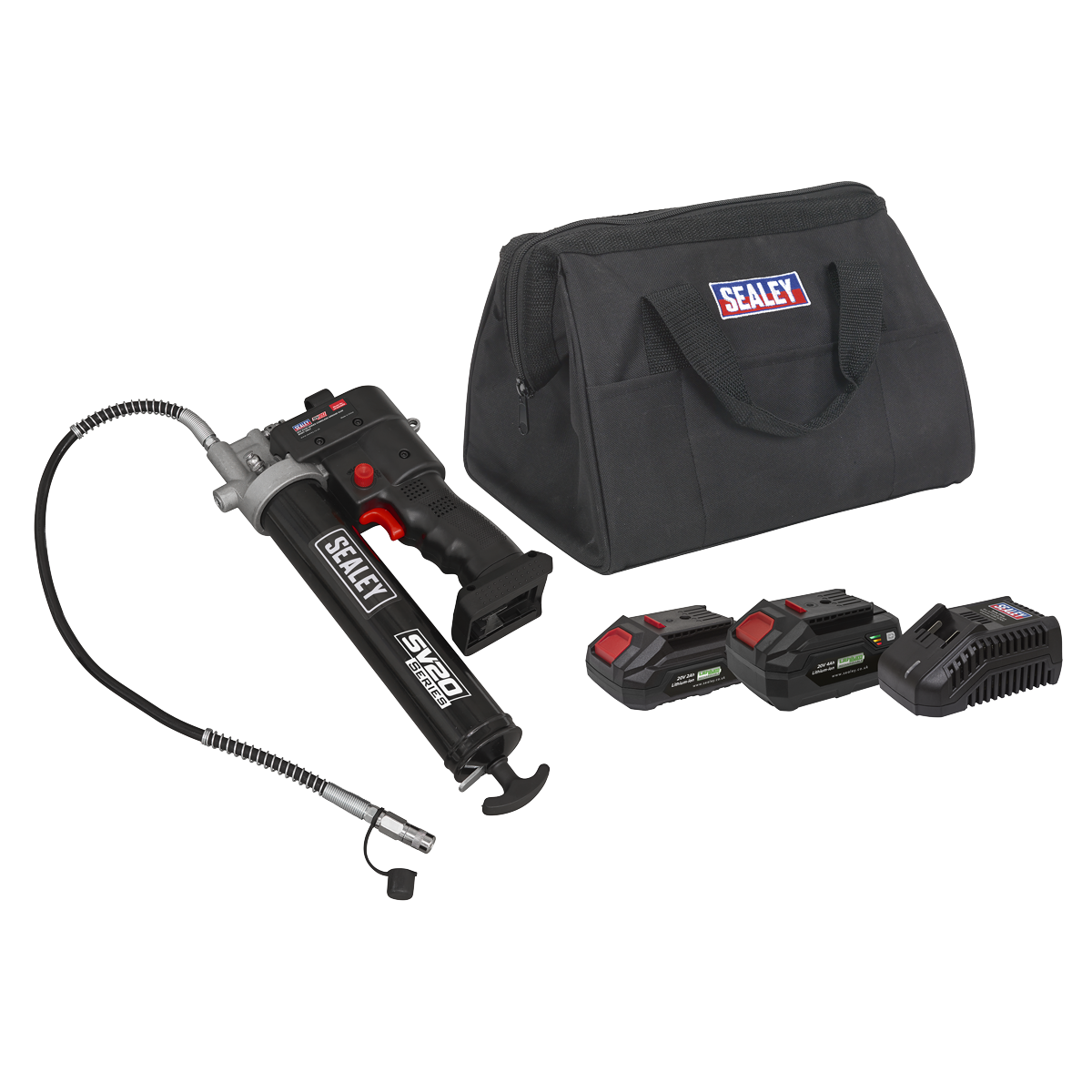 SV20 Series Cordless Grease Gun 20V - 2 Batteries
